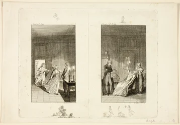 Illustration zu Samuel Richardsons Clarissa