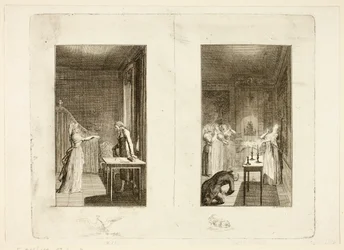 Illustration zu Samuel Richardsons Clarissa