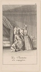 Teilnahme, Blatt 3 der Folge „Aufrichtigkeit und Heuchelei“