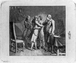 Titelvignette zu Nicolais Freuden des jungen Werther