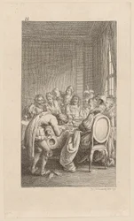 Titelkupfer zu "Gil Blas von Santillana", Band 2