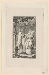 Titelkupfer zu Jean-Jacques Rousseaus "Heloise"