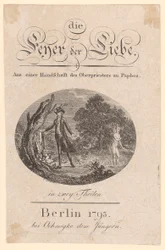 Titelvignette zur "Feyer der Liebe"