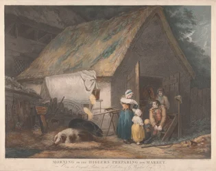 Tiere [ein Paar]: 1. Morgen oder die Higlers bereiten sich auf den Markt vor