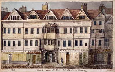 Staple Inn, London, 1810