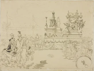 Szene von den Fêtes de Rennes