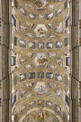 Gewölbe des Mittelschiffs, Kirche S. Maria Assunta
