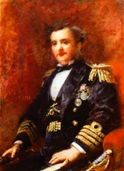 Porträt von Admiral Mervyn Medlycott