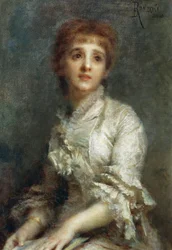 Porträt von Frau Pisani Dossi