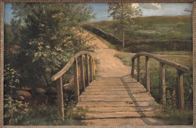 Brücke über einen Bach in Assens, Fünen