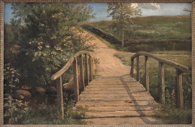 Brücke über einen Bach in Assens, Fünen