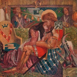 Die Hochzeit des heiligen Georg und der Prinzessin Sabra, 1857