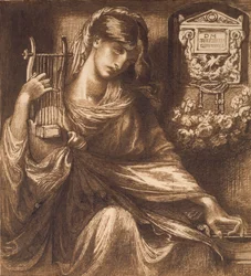 Die römische Witwe, ca. 1870er Jahre