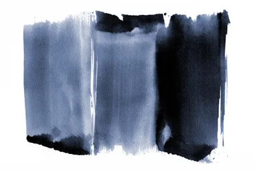 Tiefes Indigo Ombre