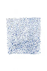 Indigo Sprenkelmuster