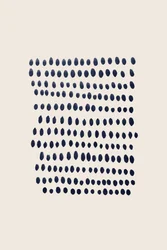 Minimalistische Indigo Punkte