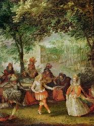Die Party auf dem Land