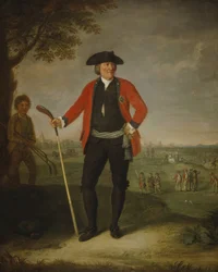 William Inglis, ca. 1712 - 1792. Chirurg und Kapitän der Honourable Company of Edinburgh Golfers
