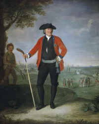 William Inglis, ca. 1712 - 1792. Chirurg und Kapitän der Honourable Company of Edinburgh Golfers