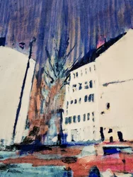 Stadtstraßen-Abstraktion