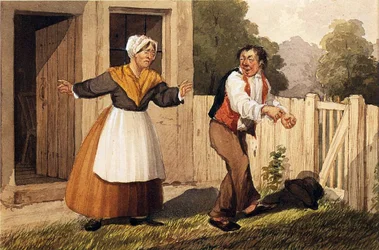 Der betrunkene Ehemann, ca. 1818