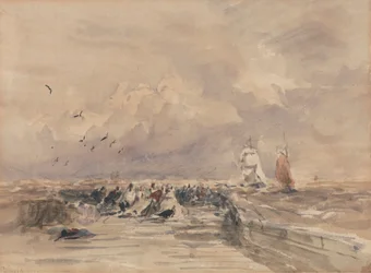 Dieppe Pier, steife Brise