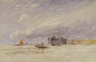 Am Medway, ca. 1845-50