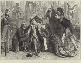 Letzte Szene aus Man and Wife, im Prince of Wales