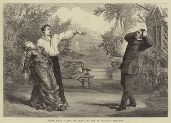 Szene aus Alive or Dead, im St George