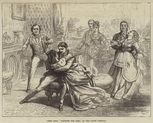 Szene aus Partners for Life, im Globe Theatre