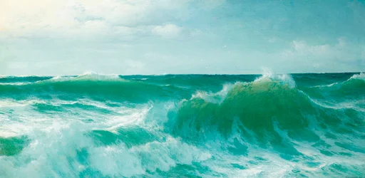 Eine brechende Welle, 1894