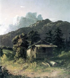 Ein Haus in den Adirondacks, 1851