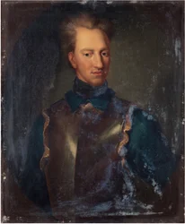 Porträt von König Karl XII. von Schweden 1682-1718
