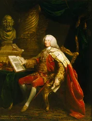 Porträt von William Murray, 1. Earl of Mansfield