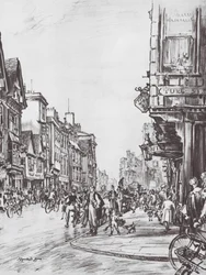 Oxford: Carfax vom Mitre