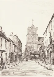 Die alte Kirche, Seaford