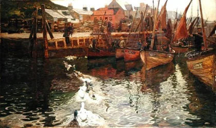 Tarbert Hafen