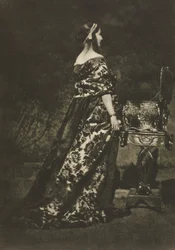 Camera Work: Porträt - Das Kleid und der Sarg, 1909