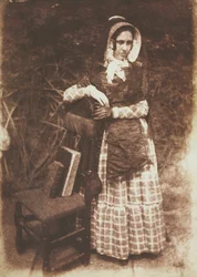Unbekannte Frau, um 1844