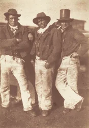 Alexander Rutherford, William Ramsay und John Linton