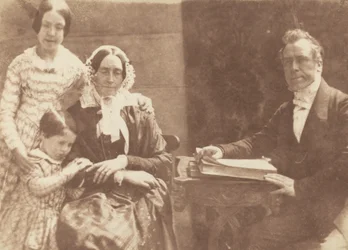 Rev Ebenezer Miller und Familie