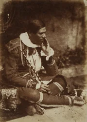 Rev. Peter Jones oder Kahkewaquonaby, 1802 - 1856. Indianerhäuptling und Missionar in Kanada