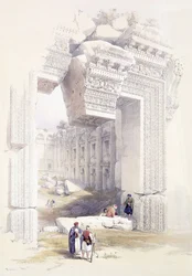 Baalbek, 7. Mai 1839, ca. 1842-1849