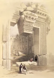 Baalbek, 7. Mai 1839, Platte 81 aus Band II von 