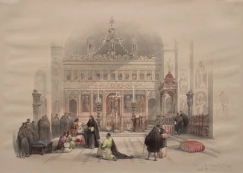 Kapelle des Klosters St. Saba, 1839