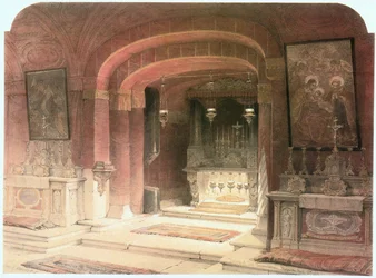 Kirche der Verkündigung, Altar der Verkündigung, Nazareth