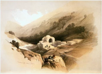 Im Heiligen Land: Jerusalem, Hynom-Tal, Brunnen von Job