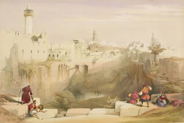 Jerusalem, 12. April 1839, Platte 12 aus Band I von 