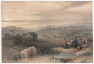 Jerusalem von Norden, 1839