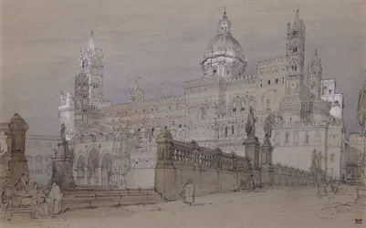 Kathedrale von Palermo, 1854
